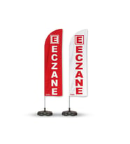 Eczane Yelken Bayrak 2'li Paket V1