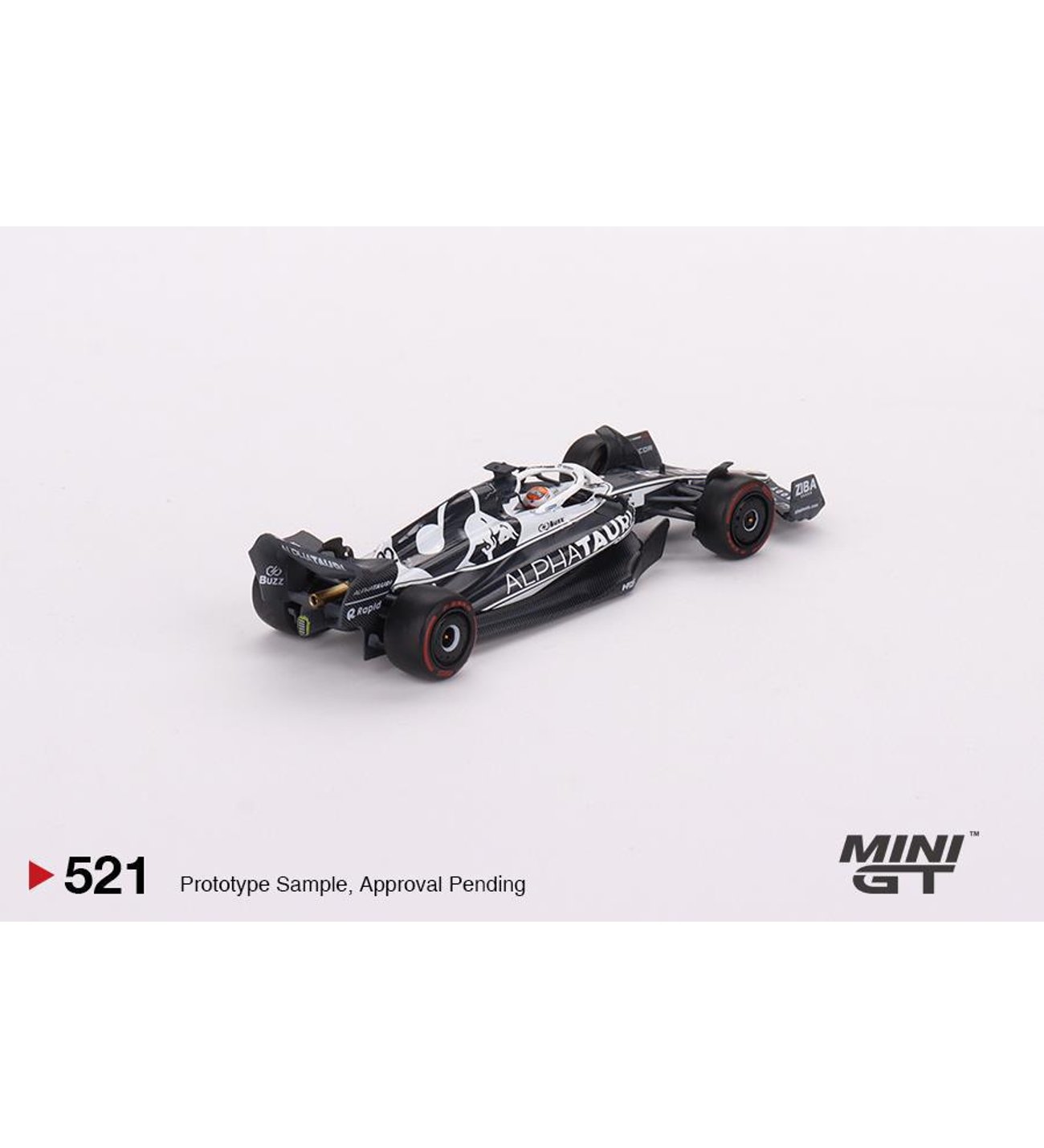Mini GT AlphaTauri AT03 #22 Yuki Tsunoda 2022 F1 - 521