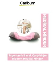 Terleme Yapmaz Ergonomik Dik Duruş Destek Düzgün Oturuş Bacak Çarpıklığını Gideren Medikal Minder