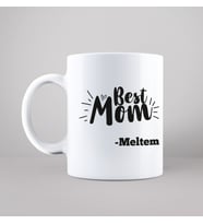 En İyi Anne ( Best Mom) Tasarımlı Kupa Kişiye Özel