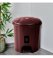 Motek Elit Pedallı Plastik Çöp Kovası İç Kovalıı 22 Lt-Mürdüm