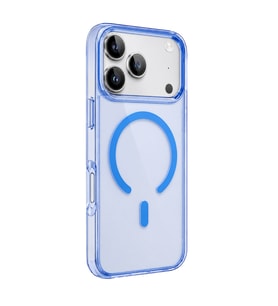 Northcity Apple iPhone 18 Pro Max Uyumlu/17 Pro Max Kılıf Pc Real Magsafe Kapak - Sierra Blue