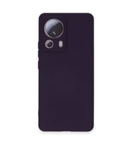 Xiaomi Mi 13 Lite Kılıf Nano İçi Kadife Silikon - Mor