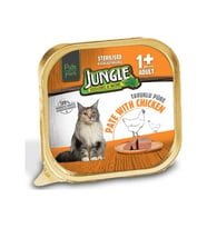 Jungle Kısır Kedi 100g Tavuklu Ezme/pate x 12 adet