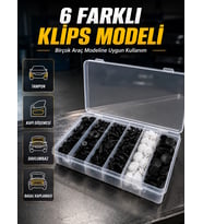 Otomotiv Plastik Klips Seti Kaporta, Çamurluk, Davlumbaz Ve İç Trim Klipsleri