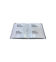 Rabsev Fotoğraf Albümü 10x15cm 200 Fotoğraf Kapasiteli Renkli Eyfel Desenli Anı Albümü