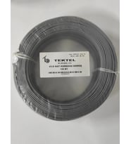 TEKTEL (TELTEKS) TELEFON KABLOSU 4 LÜ GRİ FLAT KÖKEN 100 METRE