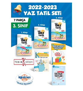 3. Sınıf Yaz Tatil Kitap Seti 7 Parça - 2021/2022