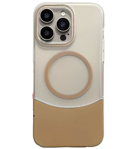 Joko Apple iPhone 14 Pro Max Velar Magsafe Kapak - Çöl Titanyum