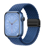 Samsung Galaxy Watch Gear S2 3 41mm 42mm Active 2 40mm 44mm Kordon Magnet Örgü S (Lacivert)