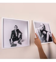 Yapışkanlı Sök Tak Kare Çerçeveler 30x30cm - 2'li paket, sevgiliye hediye, yıldönümü hediyesi, geçmiş olsun hediyesi, yeni iş hediyesi, anneye hediye, babaya hediye, resimli hediye