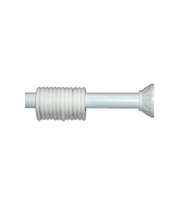 Banyo Perde Askısı, Banyo Borusu 120 - 200cm Beyaz