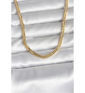CM 14K Gold Renk Zincir Model 45 cm Kadın Kolye 5886 - HPSBYI1485-5438
