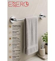 Paslanmaz Çelik Havluluk Krom Banyo Havlu Askılığı Duvara Monte