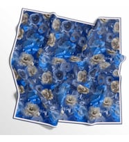 Soft Pamuk Eşarp - 05401 - 2025 (Saks)