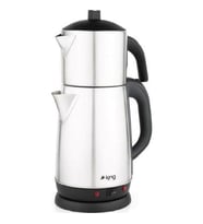King K-324 Harman Inox Çaycı Çeliik Çay Makinesi