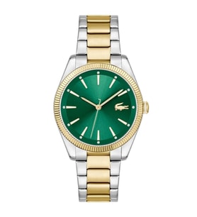 LACOSTE LAC2001415 ALTIN KAPLAMA YEŞİL KADRAN KADIN KOL SAATİ