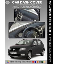 DACIA SANDERO STEPWAY (2010-2015) Torpido Örtüsü Ön Göğüs Koruma Tam Uyum Kaymaz Kolay Montaj