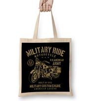 Military Ride Army Motorcycle Bez Çanta Uzun Saplı