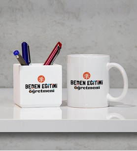 Beden Eğitimi Öğretmeni Kupa Bardak ve Kalemlik