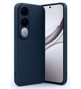 V50 Lite 4G Auto Focus Karbon Kapak - Lacivert