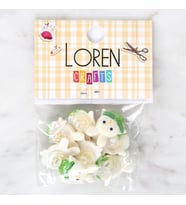 Crafts Yeşil 8'Li Düğme - 3031