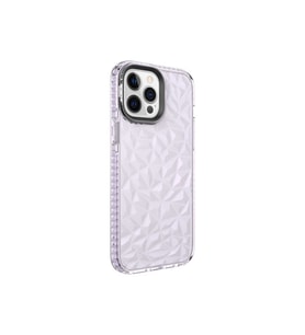 Apple iPhone 13 Pro Uyumlu Kılıf Zore Buzz Kapak (Mor)