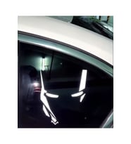 Iron Man Figürü Fosforlu Oto Araç Sticker