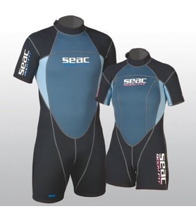 SEAC SUB SHORTY YENI BODY-FIT ERKEK 2.5 MM (Çok Renkli)