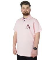 Mode XL Büyük Beden T-Shirt Polo 08 Meeting 22329 Somon