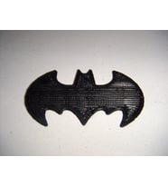 Batman Sembolü Kalıbı  Hediyelik Süs Eşyası Dekoratif