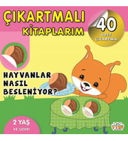 Çıkartmalı Kitaplarım-Hayvanlar Nasıl Besleniyor?