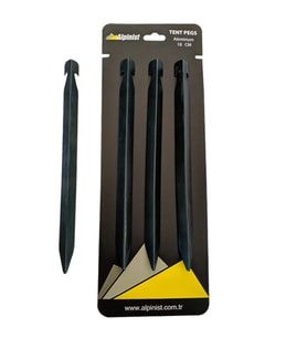 Alpinist Alüminyum 6061 Çadır Kazığı 18 cm Yeşil 4'lü
