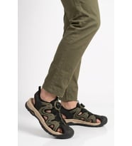 Voyager Erkek Outdoor Trekking Sandalet Nefes Alabilen Yapı Misina Bağcık Haki E339 M