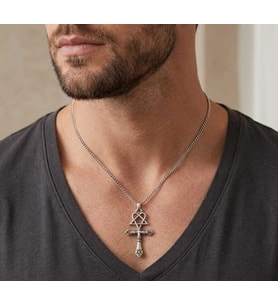 DÜKKAN DESİGN HEARTAGRAM KOLYESİ