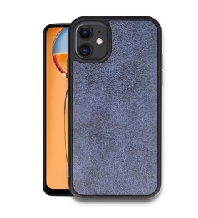 İphone 11 Kılıf Aras Deri Kapak - Lacivert