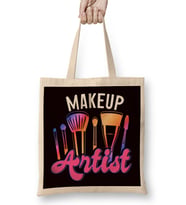 Make Up Artist Beauty Salon Lipstick Cosmetologist Cosmetics Bez Çanta Uzun Saplı