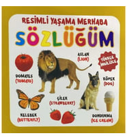 YAŞAMA MERHABA SÖZLÜĞÜM - KARTON KİTAPLAR - 0-6 YAŞ YAYINLARI