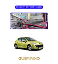 PEUGEOT 207 (2007-2012)TORPİDO KORUMA HALISI MAVİ KENAR