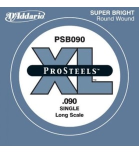 Daddario Psb090 Bass Tek Tel, E-(Mi), Pro Steels, 0.090