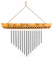 Bambu Metal Çubuklu Rüzgar Çanı No:1047