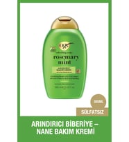 OGX Biberiye & Nane Arındırıcı Sülfatsız Saç Bakım Kremi 385 ml