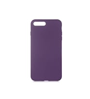 Apple iPhone 7 Plus Uyumlu Kılıf Zore LSR Lansman Kapak (Koyu Mor)