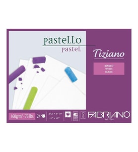 Fabriano Tiziano Pastel Blok 160 gr 30,5x41 cm 24 yp BEYAZ 