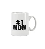 Number One Mom Anneler Günü Hediye Baskılı Kupa Bardak