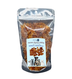 Tavuk Fileto Söğüş Lezzetli Yumuşak Kedi Köpek Ödülü 250 Gr