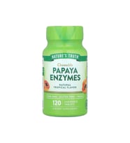 Chewable Papaya Enzymes, Natural Tropical, 120 Chewable Tablets