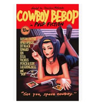 Kovboy Bebop Tablo Ahşap Poster Dekoratif
