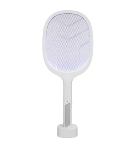 Northcity ASONIC AS-A25 3000V Raket Tipi UV Mor Işıklı 1200mAh Şarj Edilebilir Sinek Öldürücü