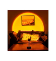 Sunset Lamp Duvara Yansıtmalı Günbatımı Atmosferi Yaratıcı Lamba